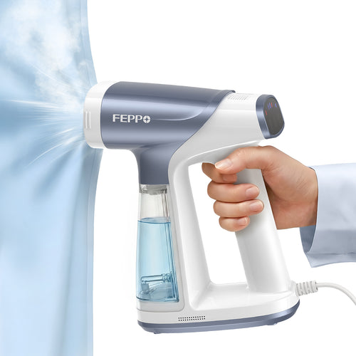FEPPO Vacuum Garment Steamer with One-Hand Suction