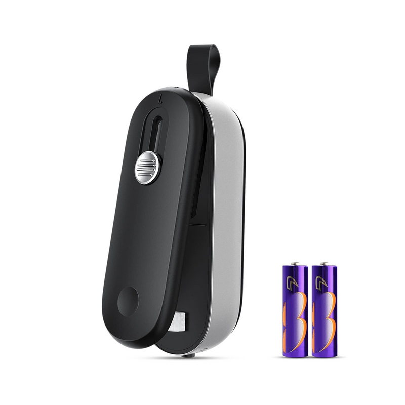 FEPPO Mini Bag Sealer with Cutter for Snack Storage