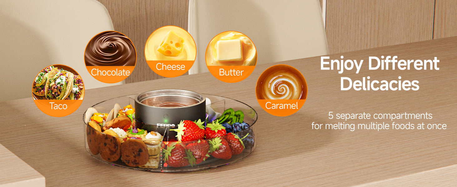 5-Compartment Tray