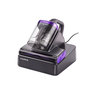 FEPPO UV Mattress Vacuum Cleaner with Auto-Empty Dust Station