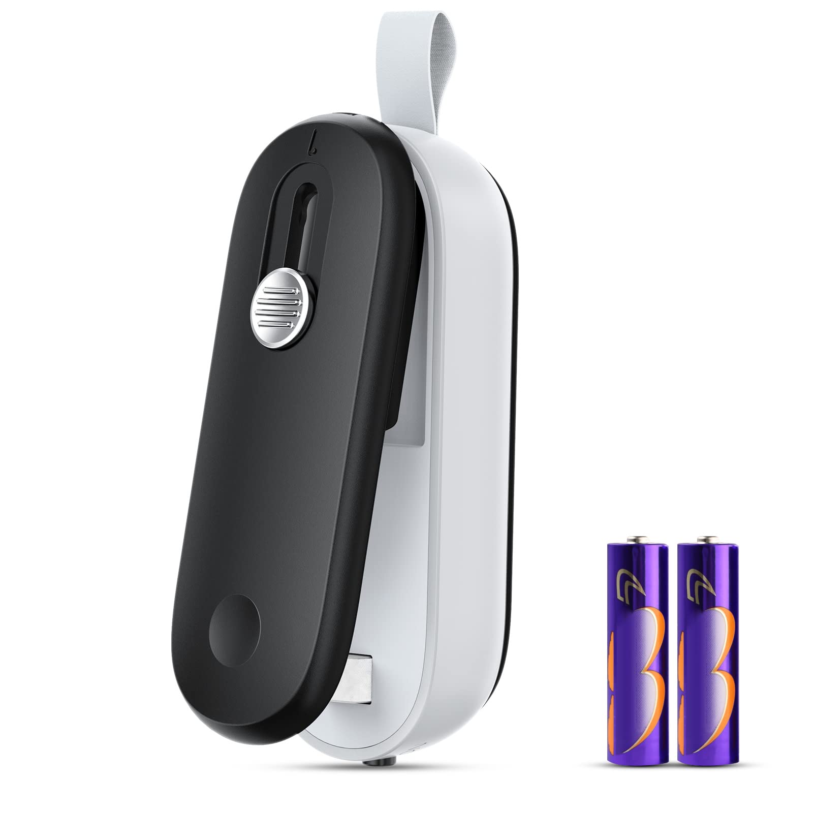 FEPPO 2-in-1 Mini Bag Sealer with Cutter – Portable Heat Resealer for Chips, Plastic & Snack Bags, Batteries Included