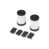 Mattress Vacuum Cleaner Replacement Filters 2-Pack